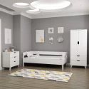 Ensemble Meuble De Chambre À Couché Rifki Blanc