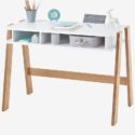 Bureau junior “Architekt” 6-10 ans – blanc/bois