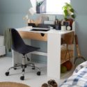 Bureau enfant LIGNE SCHOOL – blanc – bois