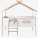 Lit cabane enfant Robinson – blanc