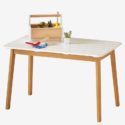 Table Outdoor / Indoor Tropicool – Blanc – Bois