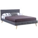 LIT DOUBLE STYLE SCANDINAVE 140X190 CM GRIS